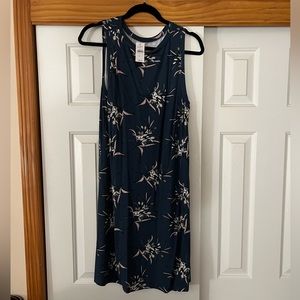LOFT Midi floral Dress NWT